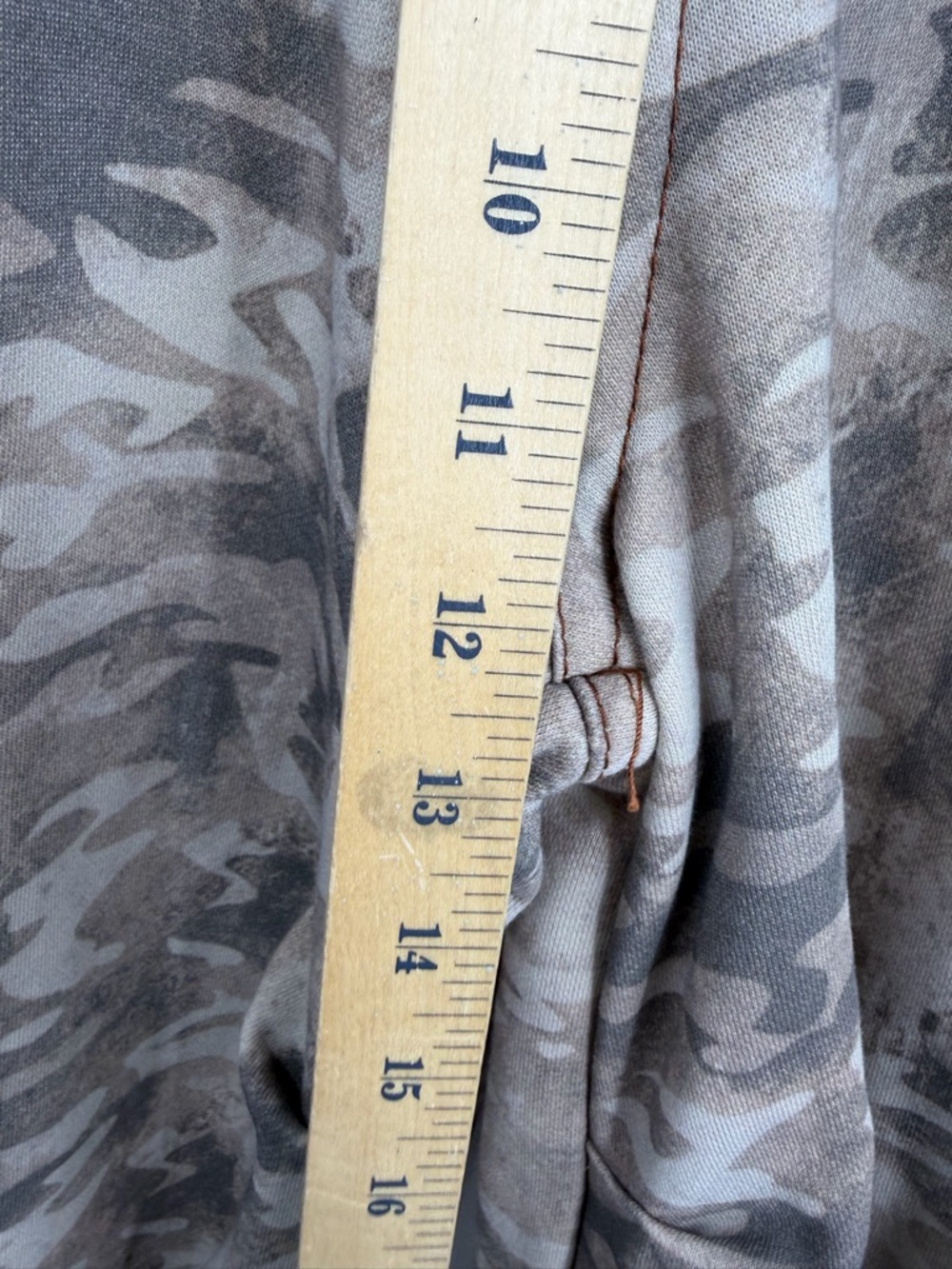 Copper and cloth X POL Brown Camouflage Track pants sweatpants Red Stripe sz XS - Picture 8 of 11